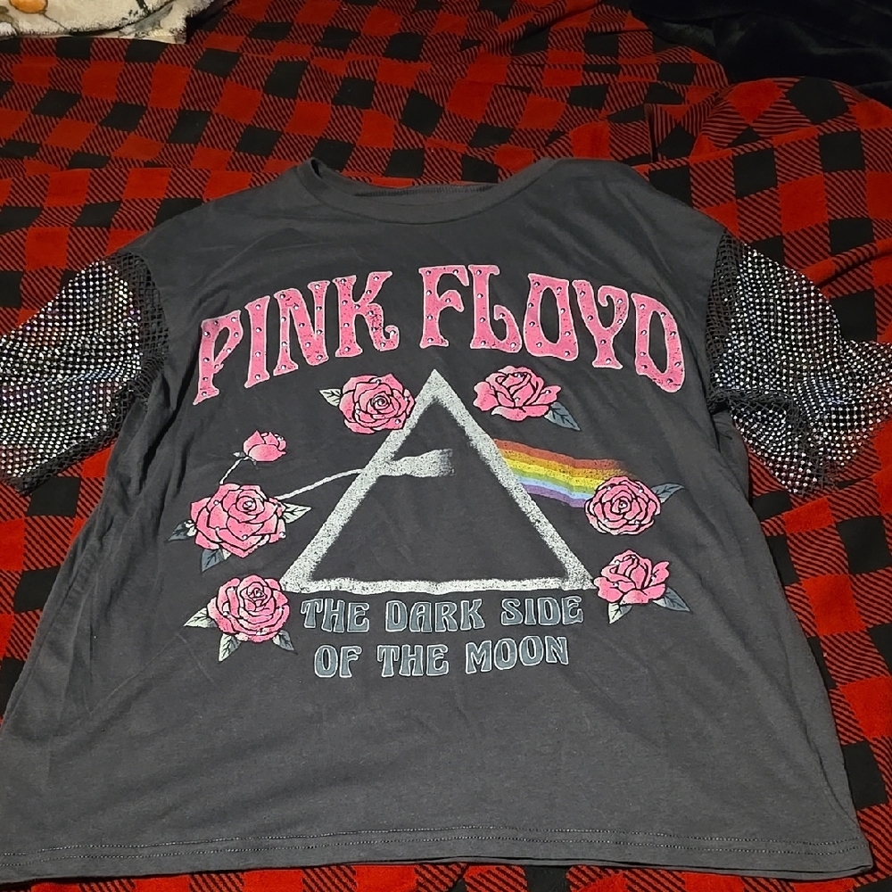 Pink Floyd Graphic Kids Shirt - Gray